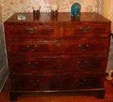 Antique inlaid chest of drawers