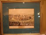 Antique hand colored Stonehenge