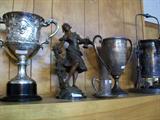 sterling silver trophys, bronzes