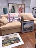 Sofa and Art