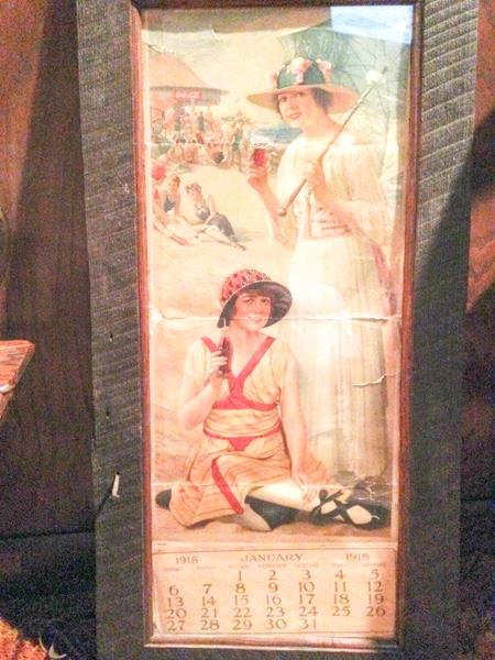 1918 Coca-Cola "Girls on the Beach" calendar