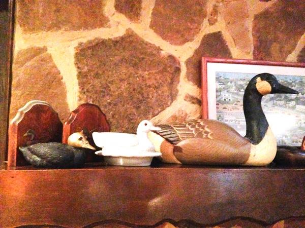 carved ducks