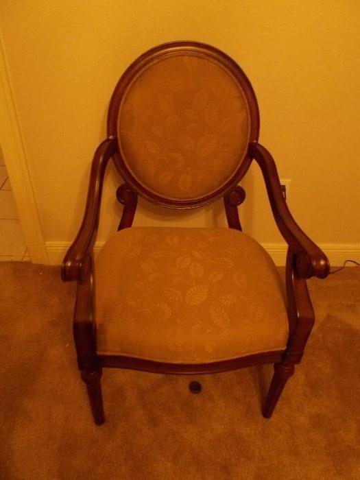 Upholstered Formal Chair