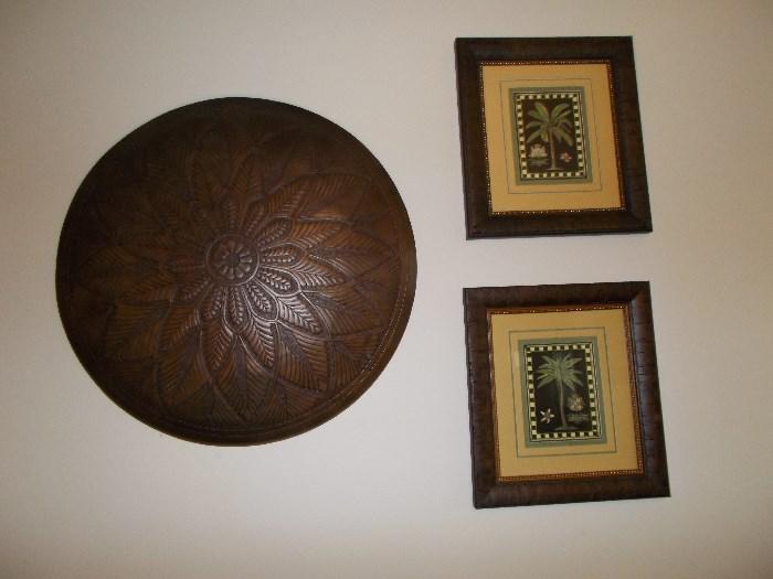 LARGE Metal Decorative Wall Piece - have 2 - will be sold separately!!