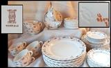 Spode china Wickerdale pattern 65 pcs aprox