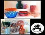 Art Glass,  Fenton, Murano and others