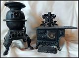 Miniature cast iron stoves