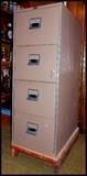 Fireproof file cabinet