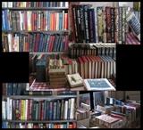 Hundreds of books including antique, "Winning of the West", medical, psychology, source books, cultural, art and much more!