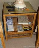 Wicker and Glass end Table
This measures 20 inches deep by 20 inches wide by 22 inches tall.
This is being sold for local pickup in Coral Springs, FL.