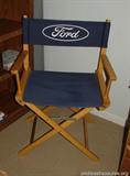 FORD – Directors Folding Chair – 32 inches tall. (MC25).