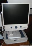 Merlin Enhanced Vision Machine – measures 28 inches tall. The screen is 19 inches. This is in great condition, and can even change the color of the print. (MC26).