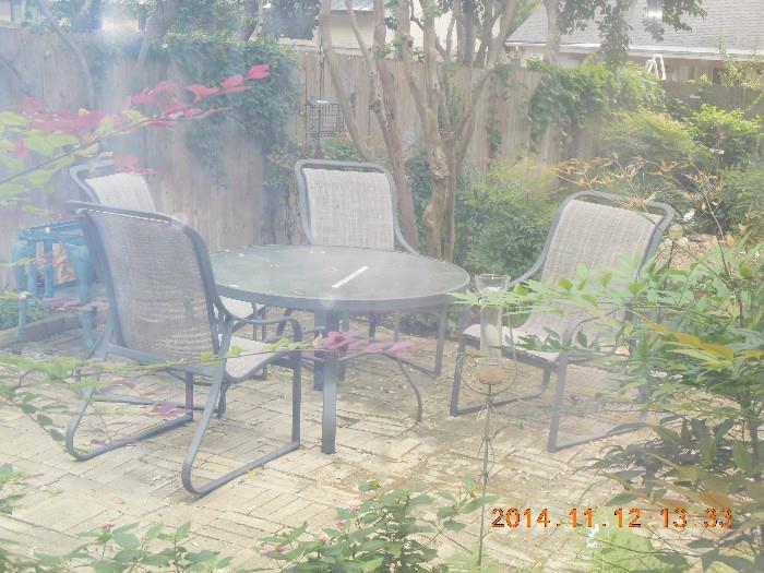 2 great patio set and outdoor tables