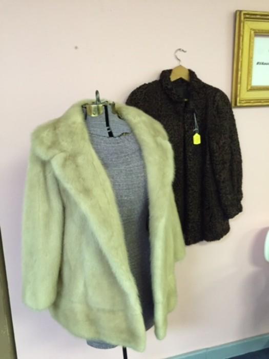 fur and boucle coats