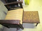 Morris Chair, Seat and Foot Rest