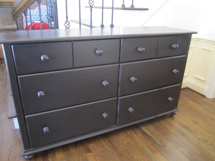Black chest of drawers for bedroom, TV stand, etc