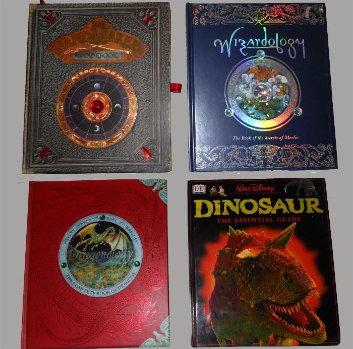 Small Selection of the Very Nice Books available; Wizardology, Wand Makers Guide Book, Dragonology