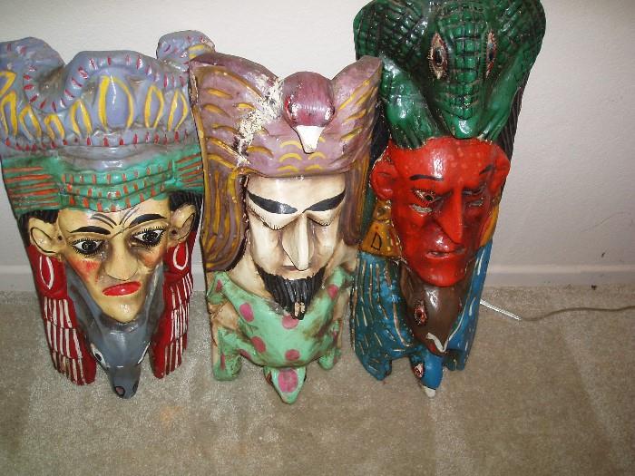 Set of Three Masks