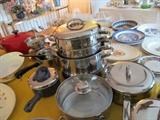 Chefsware Towncraft, Chromargan, Cuisine Cookware World Class,Internationa Cookware, inc