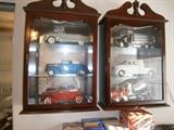 CARS AND DISPLAY CASE