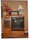 Oak TV cabinet