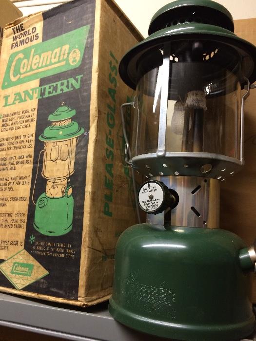 New Old Stock vintage Coleman lantern