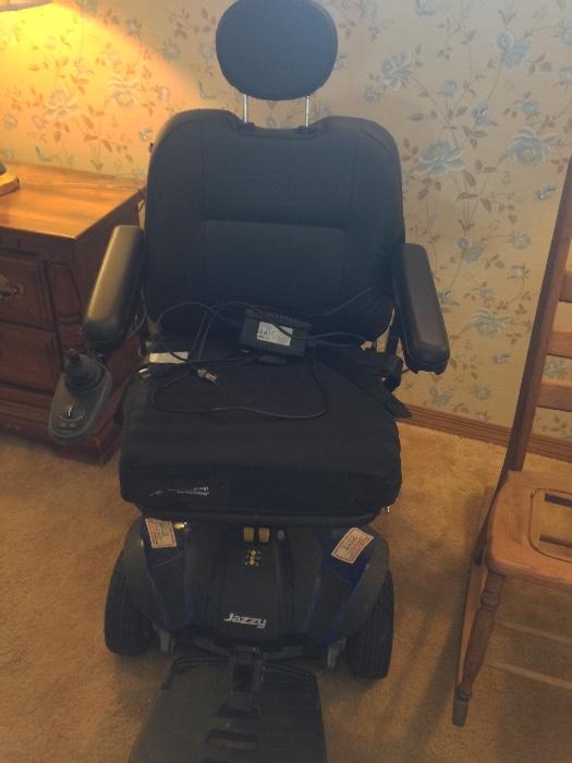 Jazzy select elite motorized wheelchair