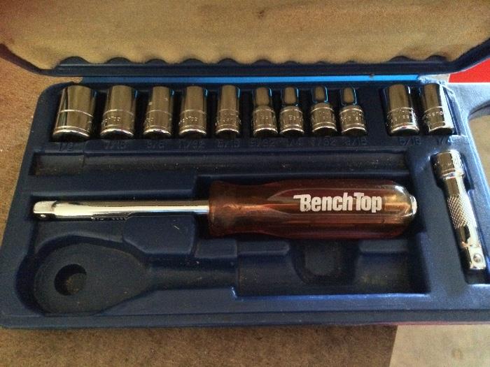 bench top socket wrench set