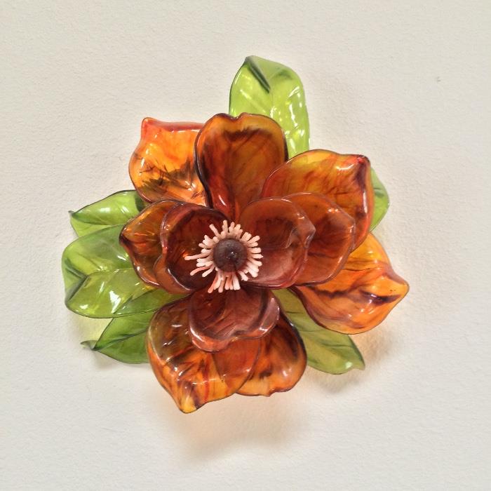 mid century bakelite wall flower