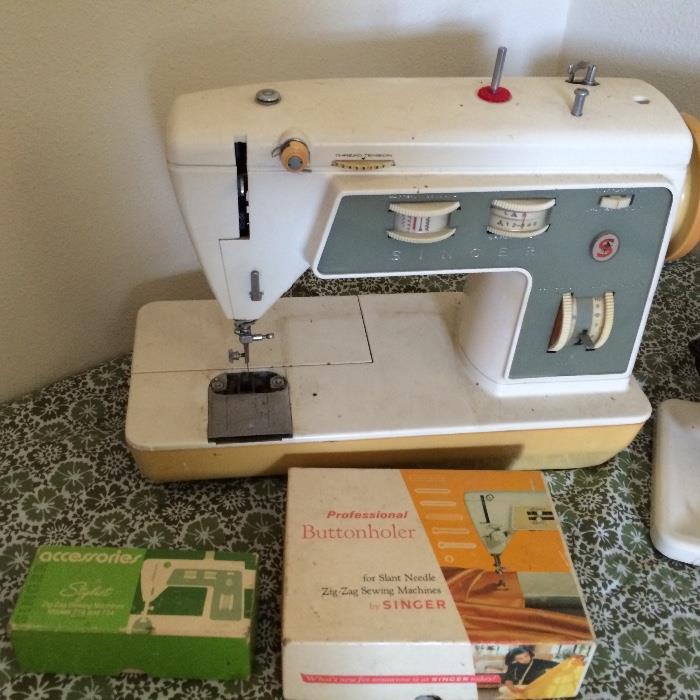 Vintage sewing machines, Singer, Pfaff