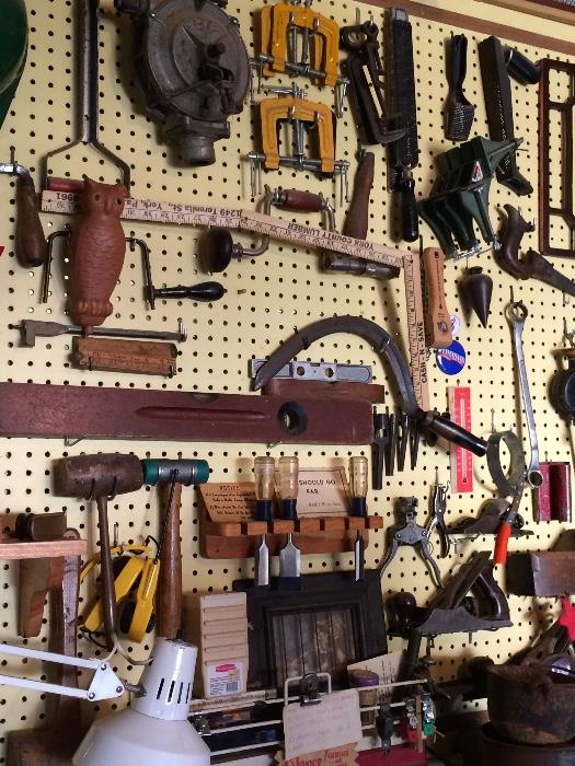 antique tools, vintage tools, primitive tools