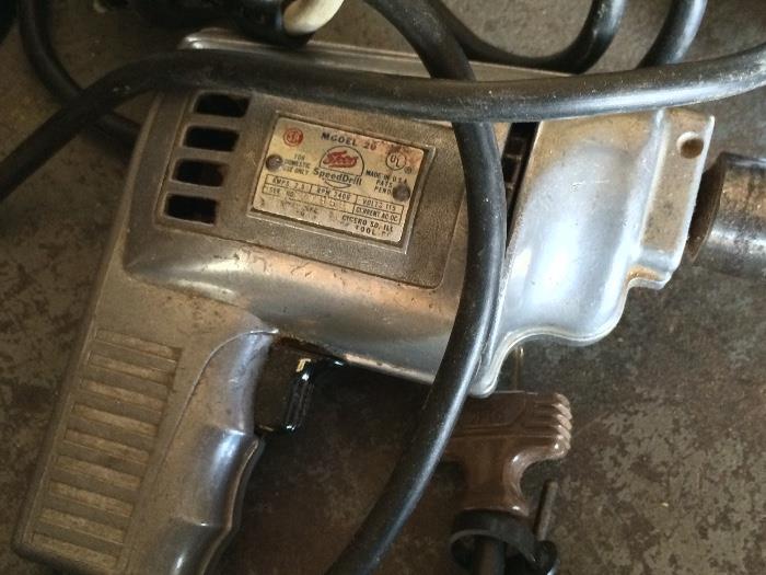 vintage electric drill