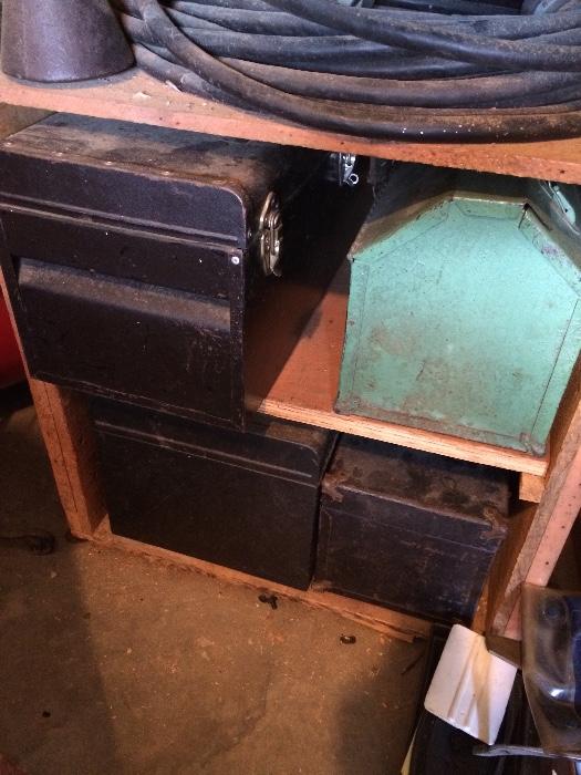 vintage toolboxes