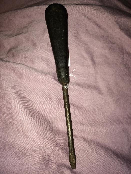 Antique flat head screwdriver