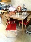 Mid-Century Modern Meier Pohlmann kitchen table/4 chairs