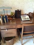            Mid-Century Modern desk & chair
