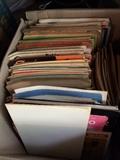               Large box of sheet music