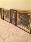                 Framed musicians