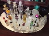 Perfume bottle collection