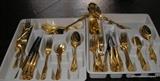 Gold color  cutlery