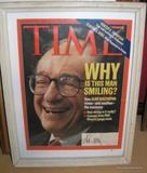 Alan Greenspan Autograph