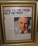 Alex Taylor Ford ceo Autograph