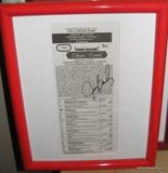 Jerry Bailey Jockey autograph