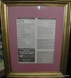 Brent Musberger autograph