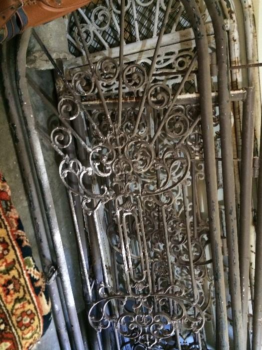 Two sets of gates reported to be from the Clint Murchison estate