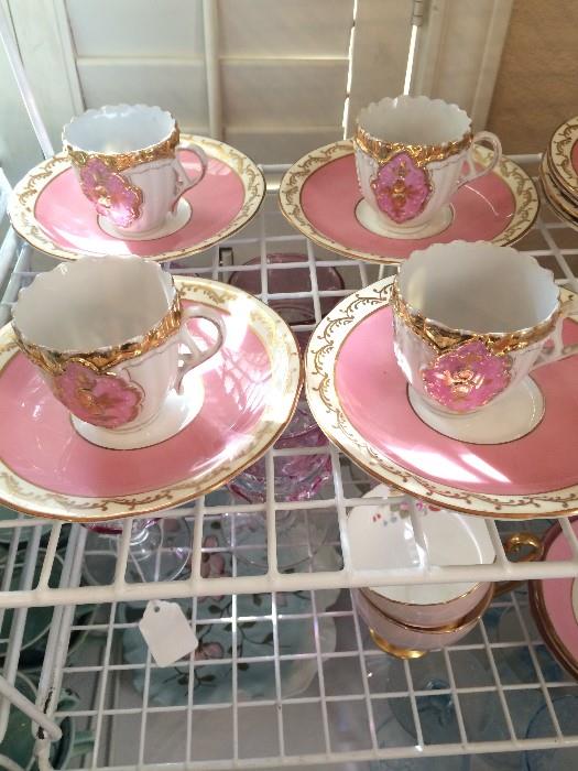 Aynsley bone china (England) cups & saucers