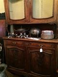                          Antique breakfront