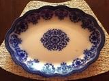 JOHNSON BROS. REGENT FLOW BLUE PLATTER