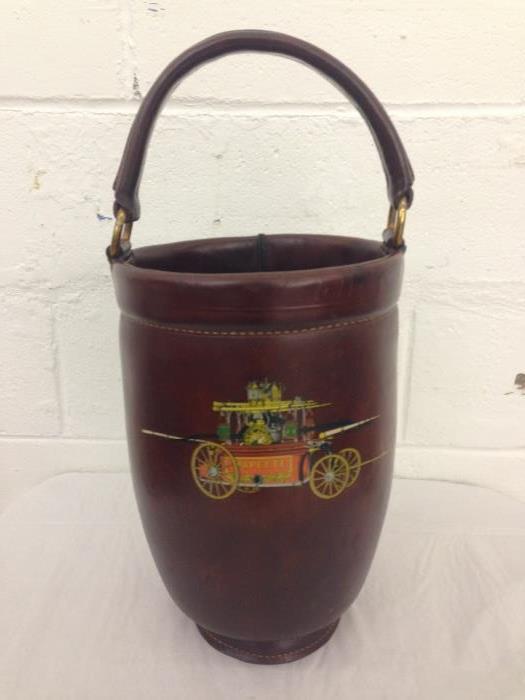Leather Fireman's Bucket