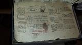 original paperwork from Macys egg carton